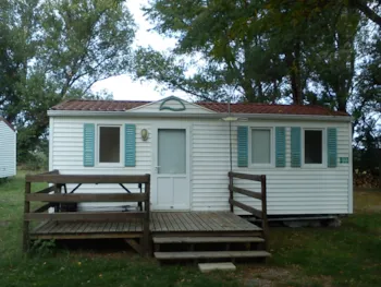 Mietunterkunft - Mobilheim Klassik - Camping Le Mas Sud Ardèche