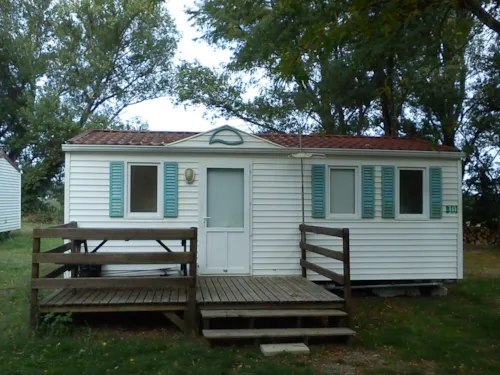 Location - Mobil Home Klassik - 2 Chambres - image n°1 - Camping Le Mas Sud Ardèche
