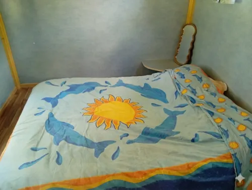 Location - Roulotte - image n°3 - Camping Le Mas Sud Ardèche