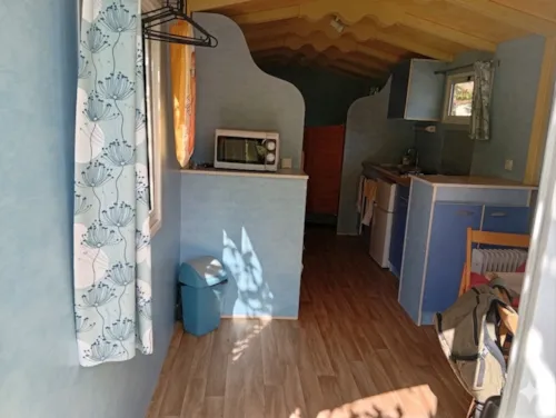 Location - Roulotte - image n°6 - Camping Le Mas Sud Ardèche