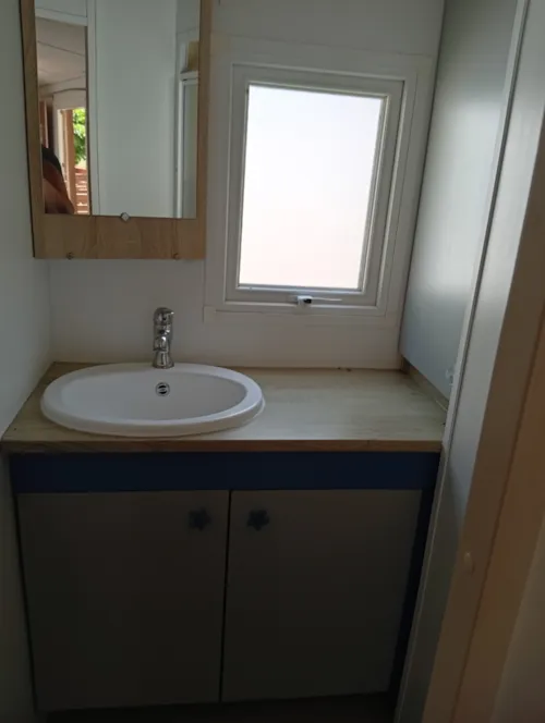Location - Mobil Home Cottage - 3 Chambres - image n°6 - Camping Le Mas Sud Ardèche