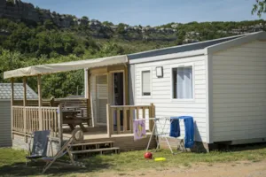 Locatif - Stacaravan Océane 27m² - CAMPING LES PLATANES