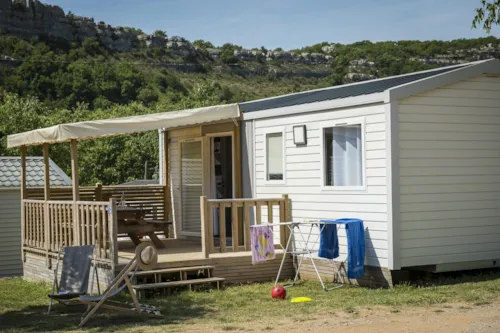 Huuraccommodatie(s) - Stacaravan Océane 27M² - image n°1 - CAMPING LES PLATANES