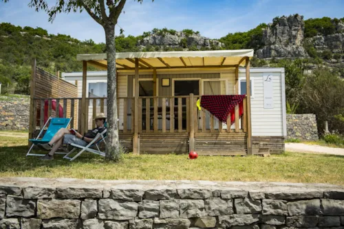 Location - Mobil-Home Savanah 30M² - image n°2 - CAMPING LES PLATANES