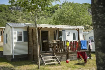 Accommodation - Mobil-Home Florès 30M² - CAMPING LES PLATANES