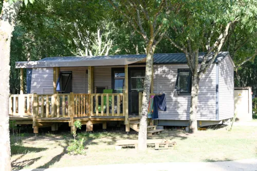 Huuraccommodatie(s) - Stacaravan Nest 35-2 Aangepast Voor Mensen Met Beperkte Mobiliteit - image n°2 - CAMPING LES PLATANES