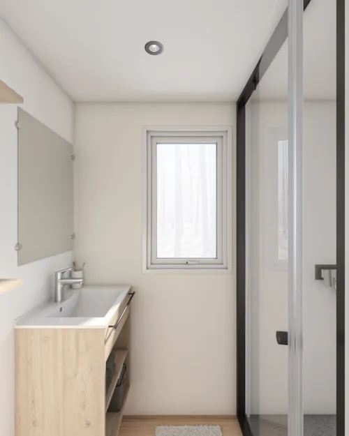Huuraccommodatie(s) - Nest 38-2 Panoramisch - image n°4 - CAMPING LES PLATANES