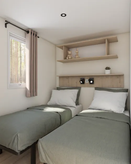 Huuraccommodatie(s) - Nest 38-2 Panoramisch - image n°7 - CAMPING LES PLATANES