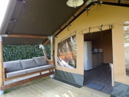 Huuraccommodatie(s) - Lodge Evasion - N°24 - Camping Smile et Braudières