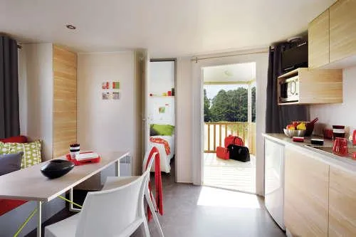 Location - Mobilhome Confort  Climatisation  28M² - 2 Ch - image n°2 - Camping Lou Rouchetou