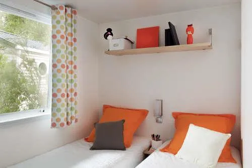 Location - Mobilhome Confort Plus Climatisation Tv 31 M² - 3 Ch D - image n°3 - Camping Lou Rouchetou