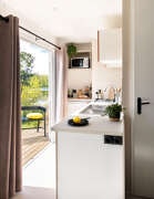 Mietunterkunft - Mobilheim Confort Plus Klimatisiert  Tv 28M² - 2 Zimmer - Camping Lou Rouchetou