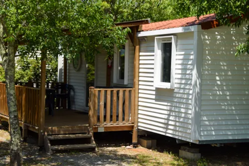 Location - Mobilhome Confort Plus Climatisation Tv 31 M² - 3Ch S - image n°1 - Camping Lou Rouchetou
