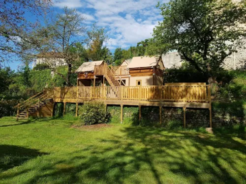Mietunterkunft - Ungewöhnliche Unterkunft Le Nid - image n°1 - Camping de Retourtour