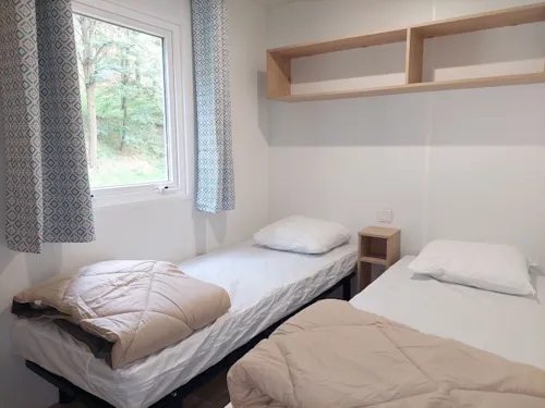 Location - Mobile Home Lodge 3 Chambres - image n°5 - Camping de Retourtour