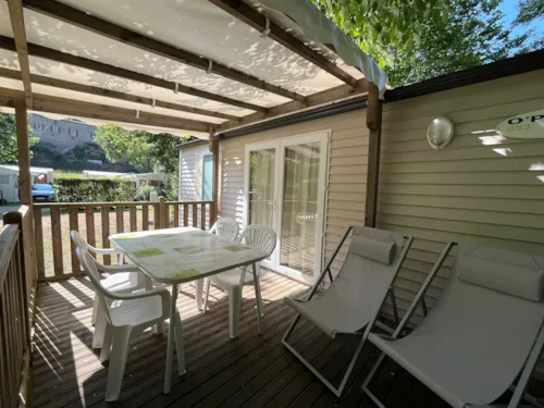 Location - Mobil-Home Confort - image n°2 - Camping de Retourtour