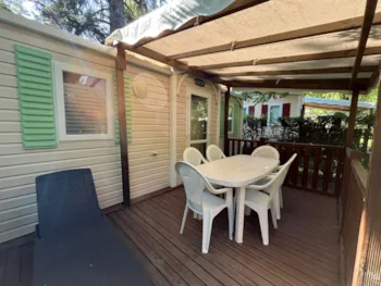 Accommodation - Mobile-Home Famille - Camping de Retourtour