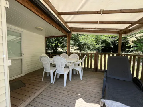 Accommodation - Mobile Home Loggia+ - image n°3 - Camping de Retourtour