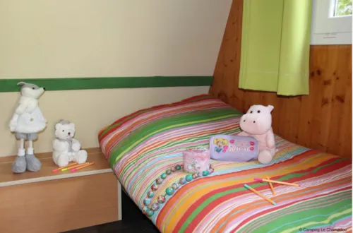 Location - Chalet Bonzaï - 21M² - 2 Chambres - image n°5 - Camping Le Chamadou