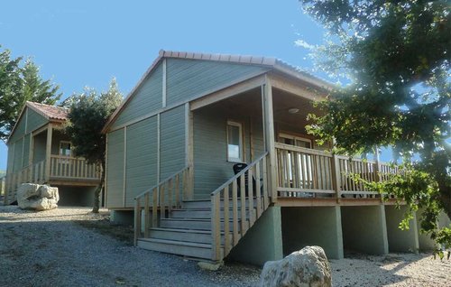 Accommodation - Chalet Élite 3 Bedrooms - Camping Le Chamadou