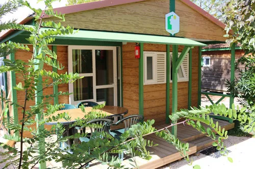 Location - Chalet Club - 34M² - 2 Chambres - image n°1 - Camping Le Chamadou