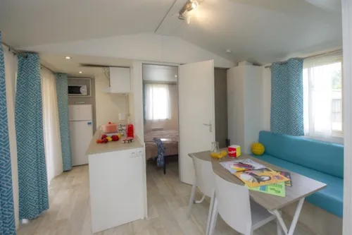Location - Mobil Home Sun Top Presta 27M² - image n°6 - Capfun - Camping Le Merle Roux