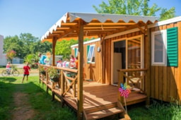 Huuraccommodatie(s) - Stacaravan Resort Top Presta 29M² - Capfun - Camping Le Merle Roux