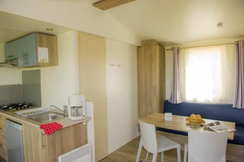 Mietunterkunft - Mobilheim Resort 29M² - image n°4 - Capfun - Camping Le Merle Roux