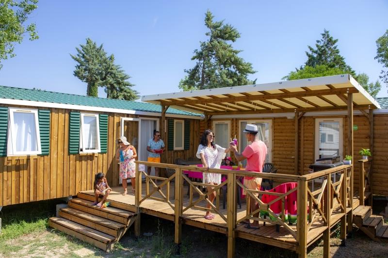 Accommodation - Mobilhome Tribu + Top Presta - Capfun - Camping Le Merle Roux