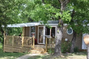 Locatif - Cottage "CADE" - 2 Schlafzimmer - PREMIUM PLUS Reihe - Camping L'Ombrage