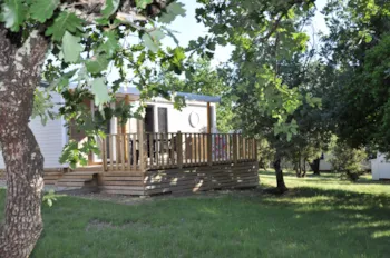 Huuraccommodatie(s) - Cottage Premium Airco - 2 Bedrooms - Camping L'Ombrage