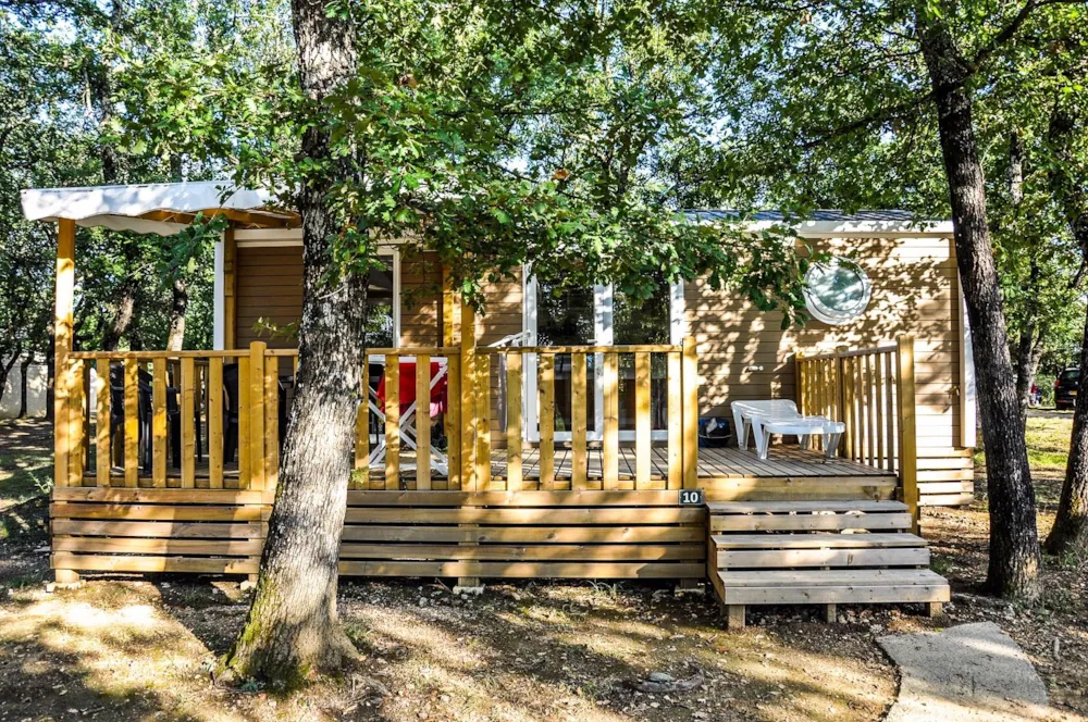 Location - Cottage Confort -- 2 Chambres - Camping L'Ombrage