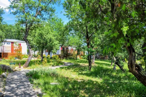 Location - Cottage “Chêne” – 2 Chambres - Gamme Prestige - image n°3 - Camping L'Ombrage