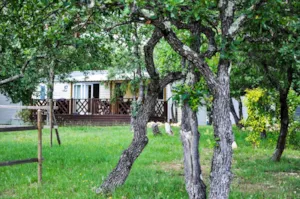 Locatif - Cottage “CHÊNE” - 3 Schlafzimmer - PRESTIGE-Reihe - Camping L'Ombrage