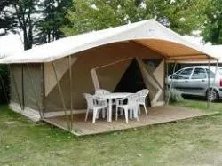 Locatif - Zeltbungalow Canada N°5 - Camping Les Acacias