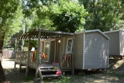 Huuraccommodatie(s) - Stacaravan Esterel Geen Eigen Sanitair - Camping Paradis Parc Bellevue