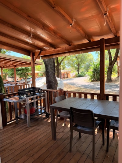 Mobil-home Mimosa 1 bedroom (2 adults + 1 child under 18) — 2