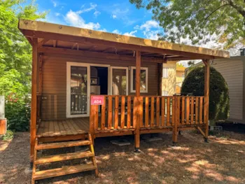 Mietunterkunft - Mobilheim Mimosa - Camping Paradis Parc Bellevue