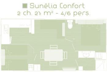 Sunêlia Confort Classic 2 Chambres