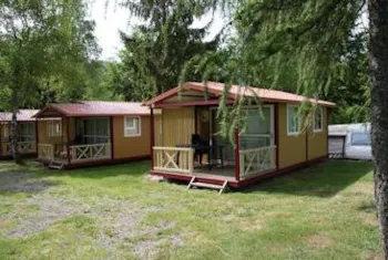 Mietunterkunft - Chalet Traditionnel 30 M² (2 Zimmer) + Überdachte Terrasse - Flower Camping Les Bouleaux