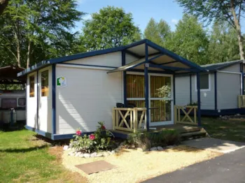 Mietunterkunft - Chalet Traditionnel 24 M² (2 Zimmer) + Terrasse - Flower Camping Les Bouleaux