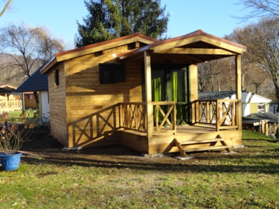 Chalet COMFORT+ 24 m² (2 bedrooms) + Covered terrace