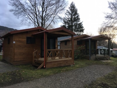 Chalet COMFORT+ 24 m² (2 bedrooms) + Covered terrace