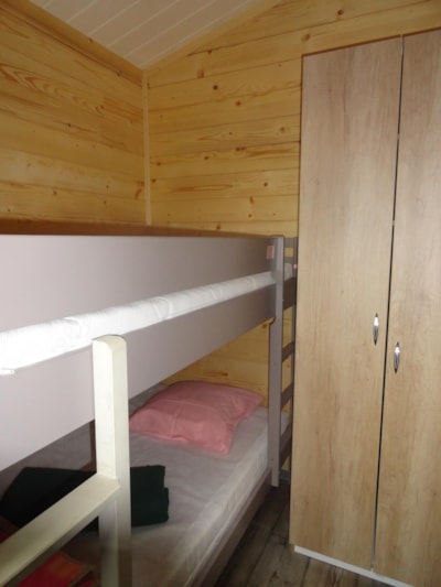 Chalet COMFORT+ 35 m² (3 bedrooms) + Covered terrace