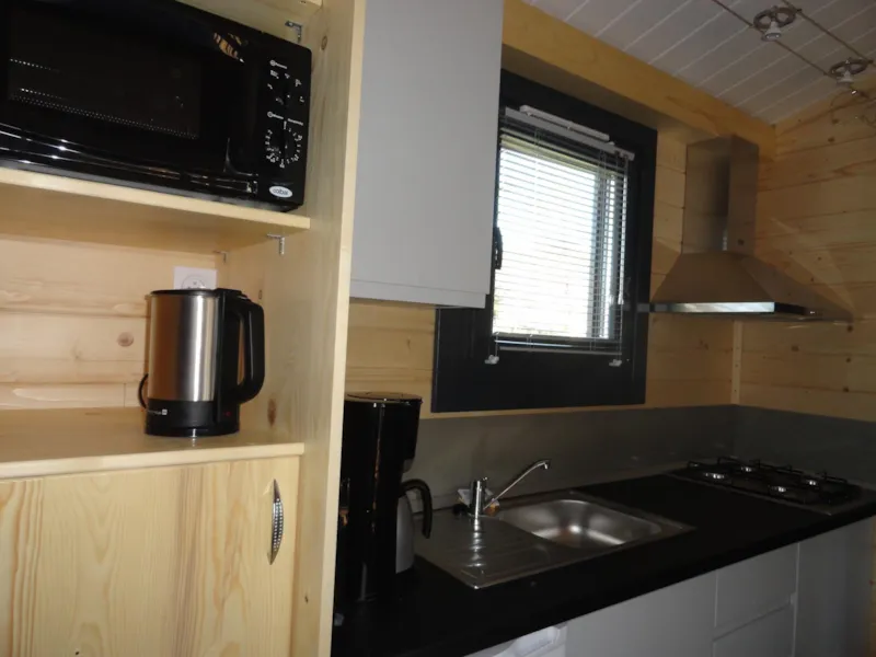 Chalet Confort+ 30M² (2 Chambres) + Terrasse