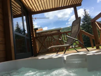Mietunterkunft - Chalet Spa Konfort 24M² (1 Zimmer) - Flower Camping Les Bouleaux