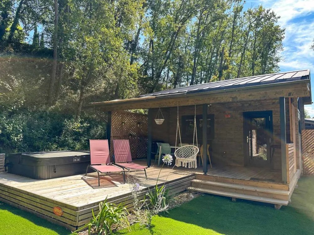 Mietunterkunft - Hütte Magnolia - 52M² - 3 Schlafzimmer + Spa - Premium - YELLOH! VILLAGE - LE TALOUCH