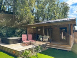 Huuraccommodatie(s) - Chalet Magnolia - 52M² - 3 Slaapkamers + Spa - Premium - YELLOH! VILLAGE - LE TALOUCH