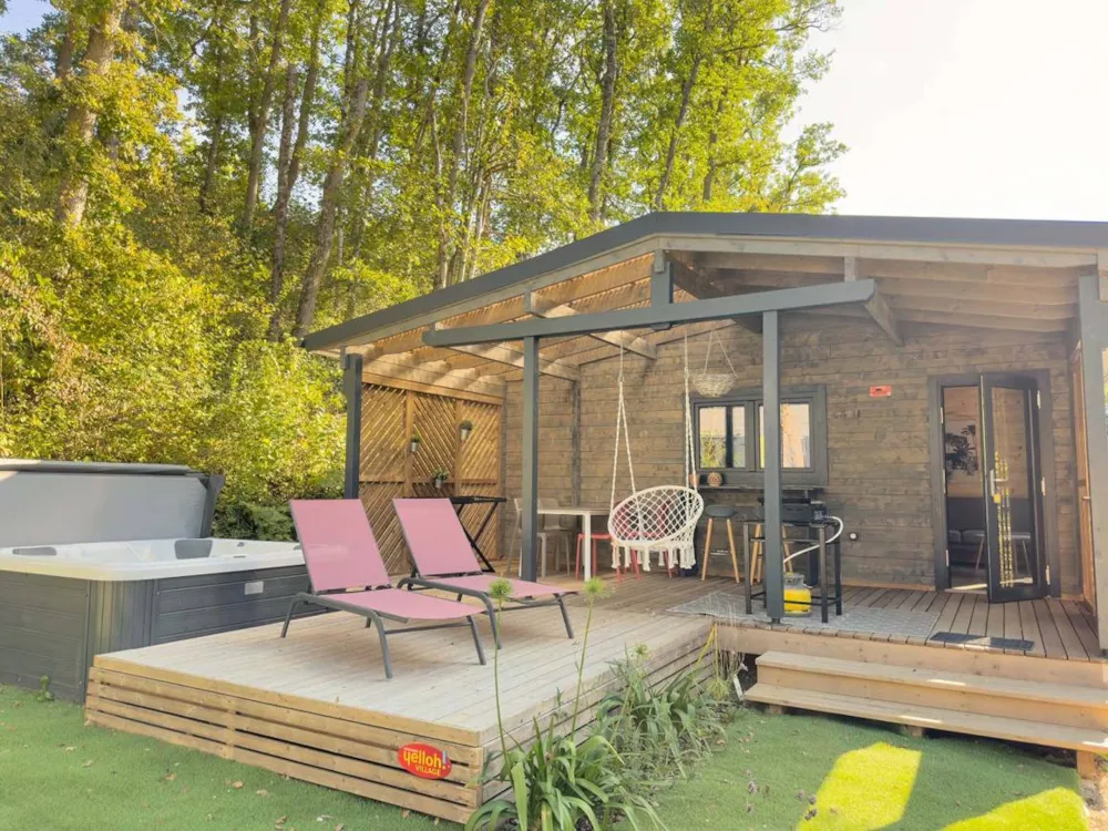 Mietunterkunft - Hütte Albizia - 35M² - 2 Schlafzimmer + Spa - Premium - YELLOH! VILLAGE - LE TALOUCH