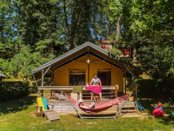 Mietunterkunft - Zelt Crocus - 25M² - 2 Schlafzimmer - Ohne Sanitäranlagen ** - YELLOH! VILLAGE - LE TALOUCH